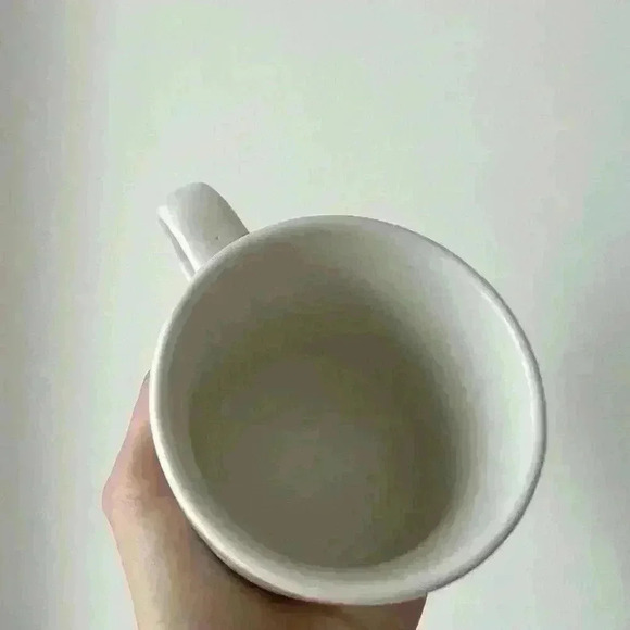 Disaster Design UK Blue White Small Owl Illustrated Tea Mug with Top Lid  Cover - Picture 7 of 15